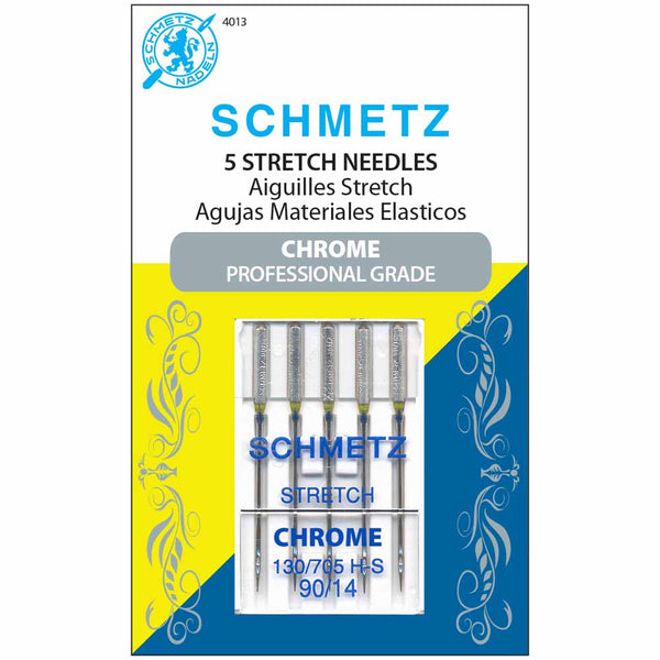 SCHMETZ #4013 Chrome Stretch - 90/14 - 5 needles