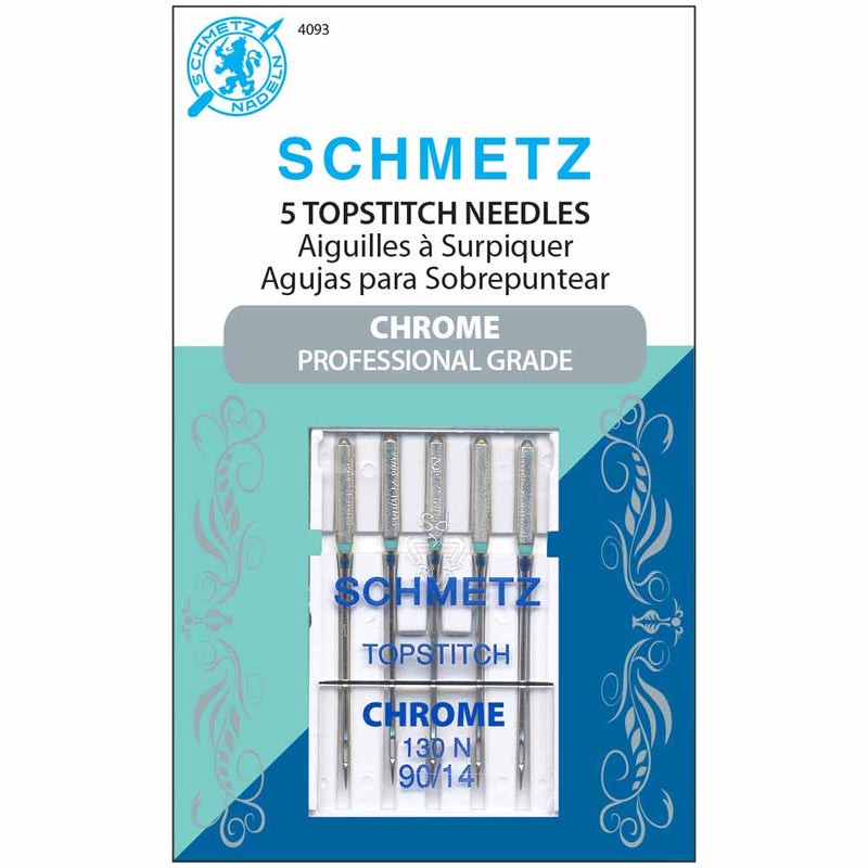 SCHMETZ #4093 Chrome Topstitch - 90/14 - 5 needles