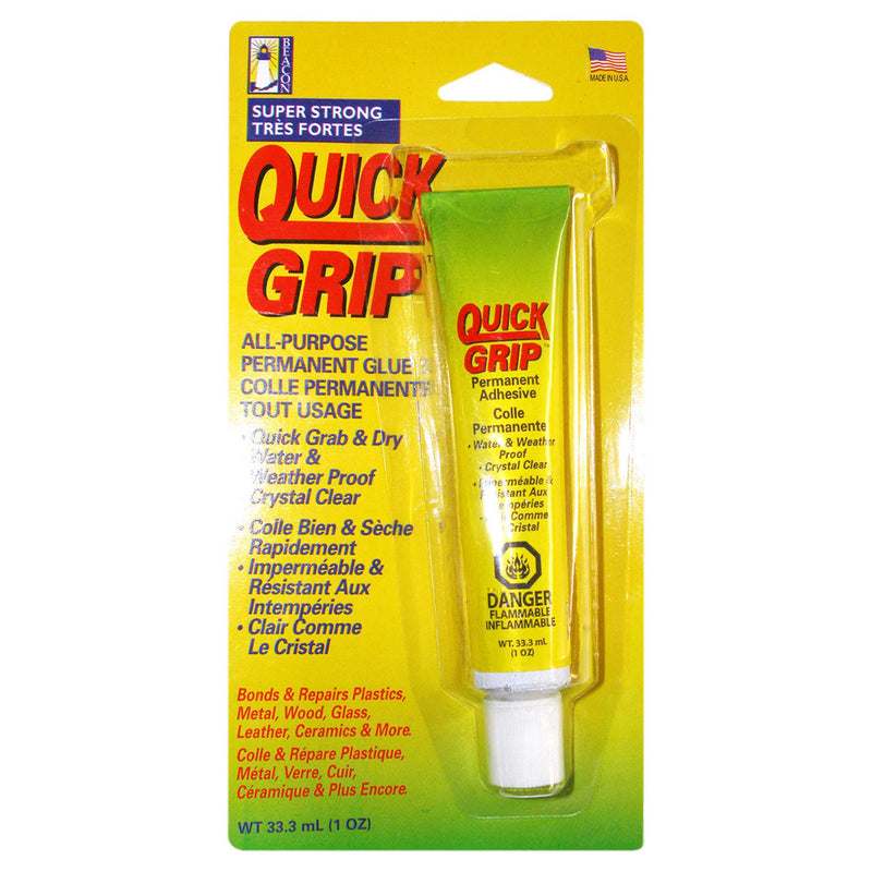 BEACON Quick Grip All-Purpose Permanent Glue 1 oz