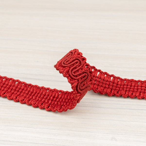 Scroll Gimp ½ po (1,1 cm) Red