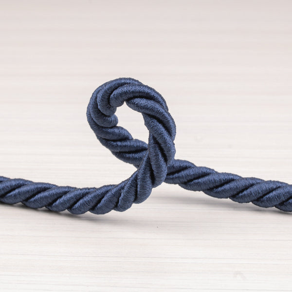 Twisted cord ⅜ po (1 cm) Navy