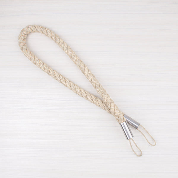 Rope Tie back 31 po (81 cm) Cream