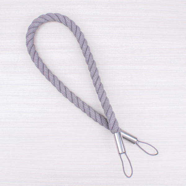Rope Tie back 31 po (81 cm) Grey