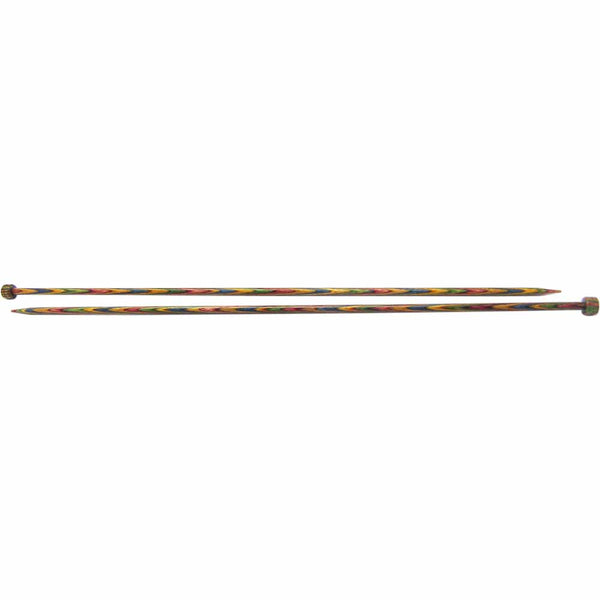 KNIT PICKS Rainbow Wood Single Point Knitting Needles 35cm  (14") - 4.5mm/US 7