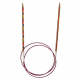 KNIT PICKS Rainbow Wood Circular Knitting Needles - 80cm (32") - 4mm/US 6