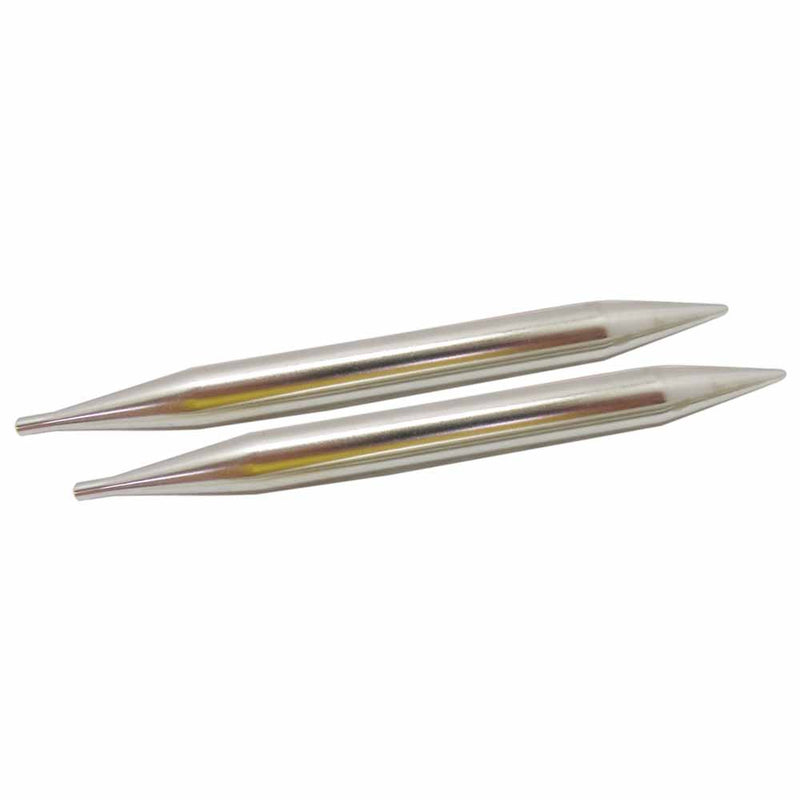 KNIT PICKS Nickle Plated Interchangeable Circular Needle Tips 12cm (5") - 10mm/US 15