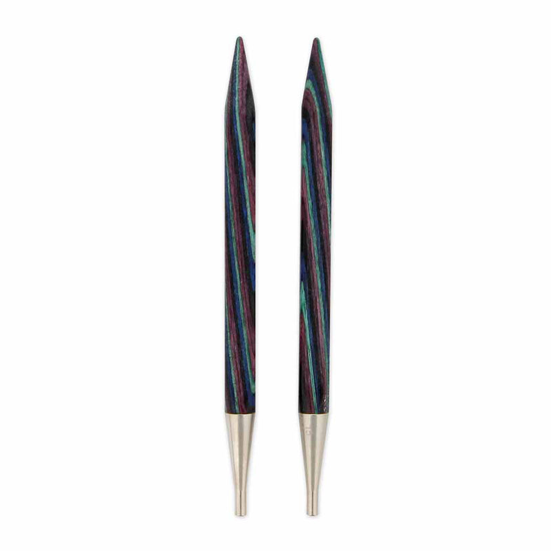 KNIT PICKS Foursquare Majestic Wood Interchangeable Circular Needle Tips 12cm (5") - 10mm/US 15
