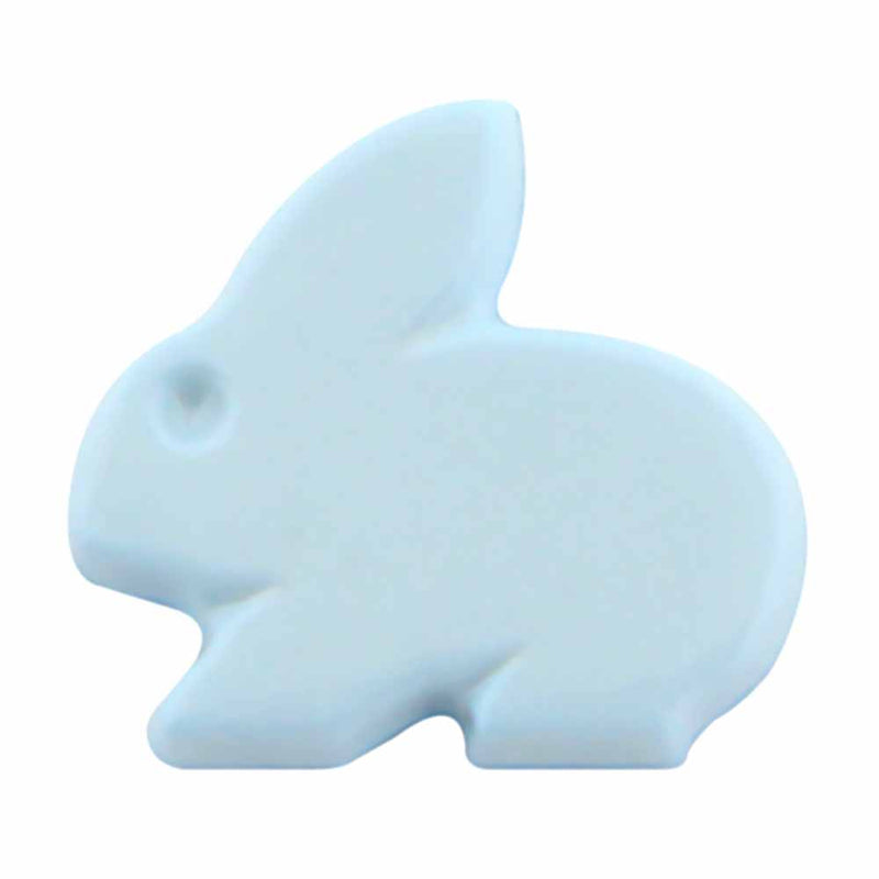 CIRQUE Novelty Shank Button - Light Blue - 15mm (⅝") - Bunny