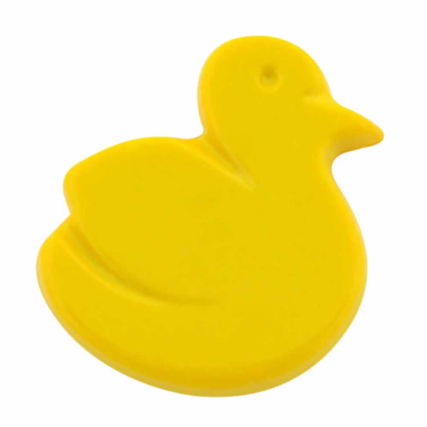 CIRQUE Novelty Shank Button - Yellow - 18mm (¾") - Duck
