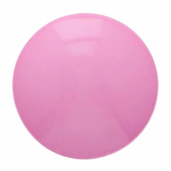 CIRQUE bouton fantaisie à tige - rose - 15mm (⅝") - brillant