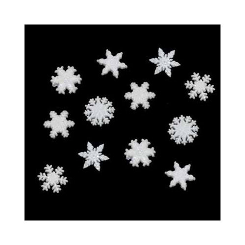 DRESS IT UP Christmas - Glitter Snowflakes