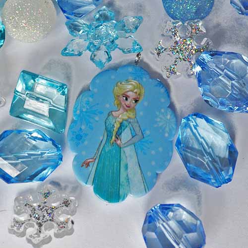 Disney - Ensemble de perles Elsa
