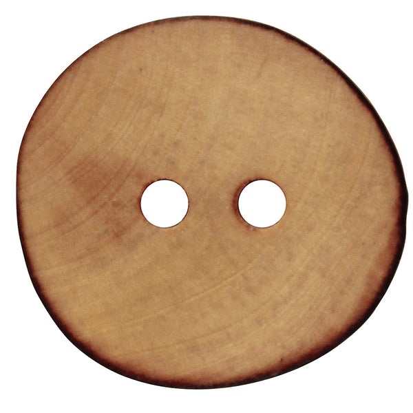 INSPIRE 2 Hole Button - Wood - 15mm (⅝") - 6pcs