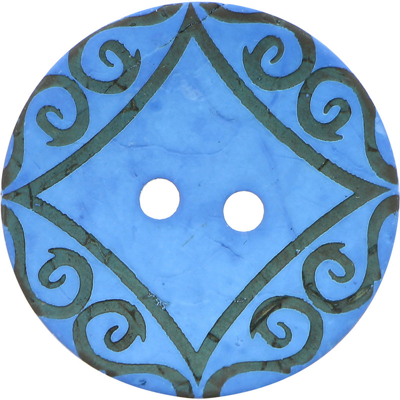 INSPIRE 2 Hole Button - 30mm (1⅛") - Coconut -2 pcs