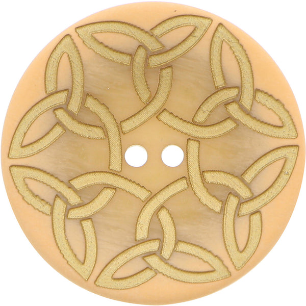 INSPIRE 2 Hole Button - 28mm (1⅛″) - Polyester -3 pcs