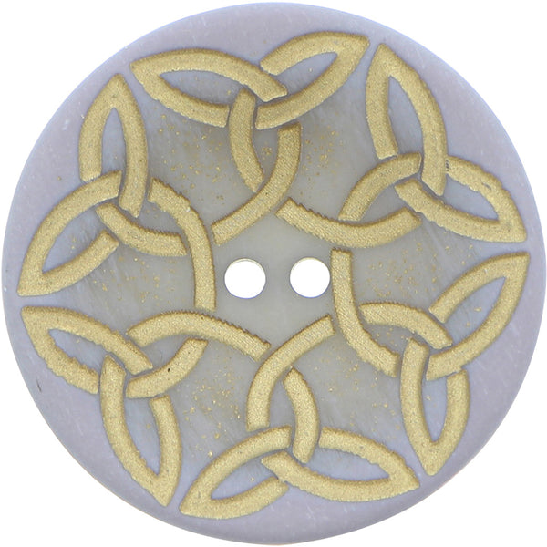 INSPIRE 2 Hole Button - 34mm (1⅜") - Polyester -2 pcs