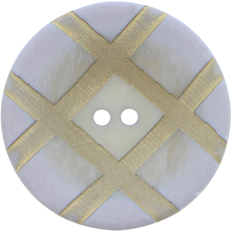 INSPIRE 2 Hole Button - 28mm (1⅛") - Polyester -3 pcs