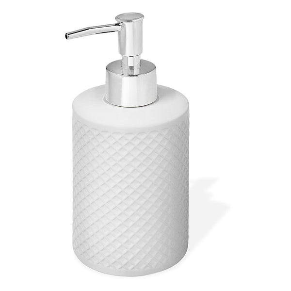 Ceramic Soap Pump - White