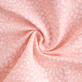 Stretch Bengaline Print - Marble - Peach