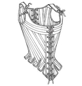 B4254 Jeune Femme - Soutien et corset (Grandeur : 12-14-16)