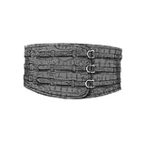 B5371 Misses'/Men's Wrist Bracers, Corset, Belt And Pouches (Size: XLG-XXL-XXXL)