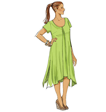 B5655 Haut robe et pantalon - Jeunes femmes et femmes (grandeur : 8-10-12-14-16)