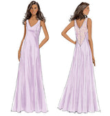 B5963 Misses' Robe, Top, Gown, Pants and Bag (size: 14-16-18-20-22)