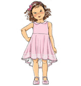B6013 Children's/Girls' Dress (size: 2-3-4-5)