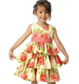 B6161 Children's/Girls' Dress (size: 2-3-4-5)