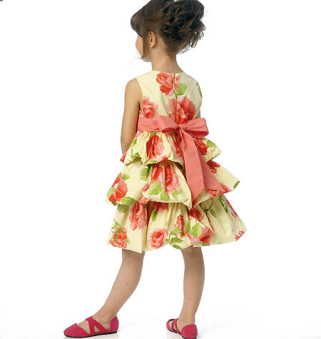 B6161 Children's/Girls' Dress (size: 2-3-4-5)
