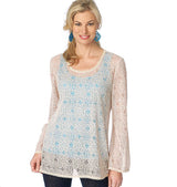 B6173 Misses' Tunic and Top (size: 14-16-18-20-22)