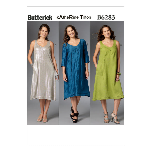 B6283 Misses' Dress (Size: XSM-SML-MED)