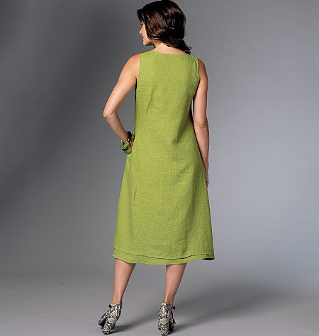 B6283 Misses' Dress (Size: LRG-XLG-XXL)