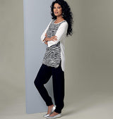 B6294 Misses' Tunic and Pants (Size: 8-10-12-14-16)