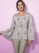 B6455 Hauts à Manches Raglan - Jeune Femme (Size: 4-6-8-10-12-14)