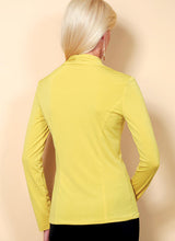 B6517 Haut à plis et options pour Jeune Femme (Size: 14-16-18-20-22)