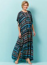 B6559 Misses' Top, Tunic and Caftan (Size: XS-S-M)