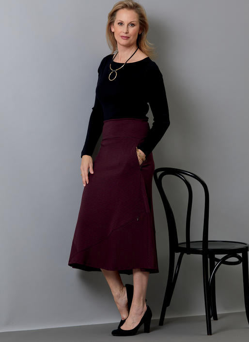 B6597 Misses' Skirt (Size: L-XL-XXL)