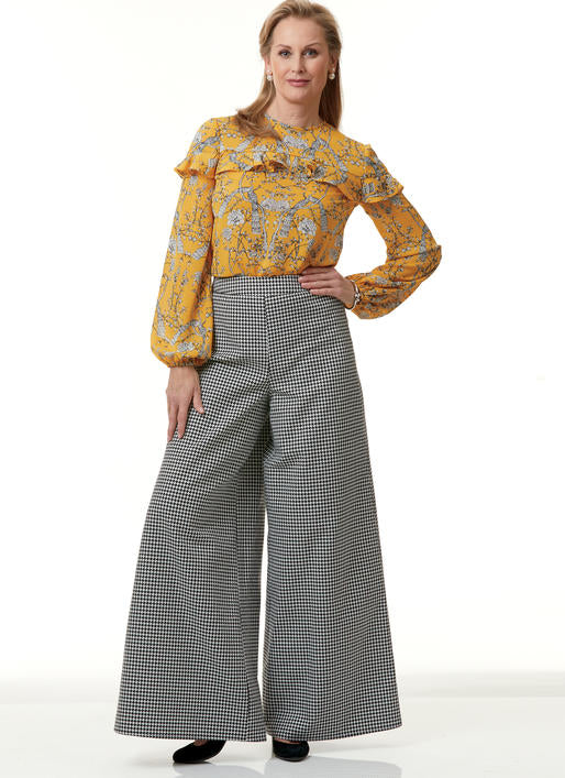 B6599 Misses' Jacket, Top, Dress and Pants (Size: 6-8-10-12-14)