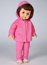 B6606 Clothes For 18" Doll (Size: One Size Only)
