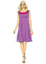 B6653 Misses' Dress (Size: 14-16-18-20-22)