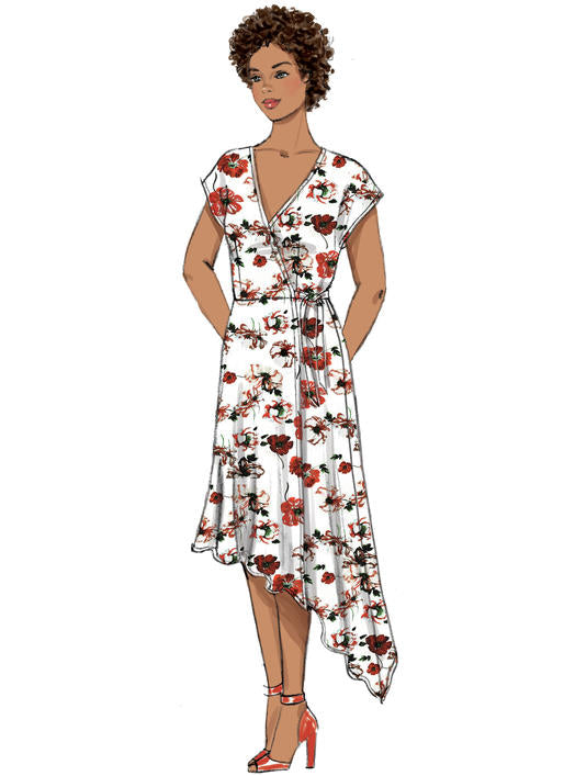 B6675 Misses'/Women's Dress (Size: 8-10-12-14-16)