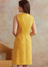 B6676 Misses' Dress (Size: 6-8-10-12-14)
