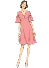 B6678 Misses'/Misses' Petite Dress (Size: 14-16-18-20-22)