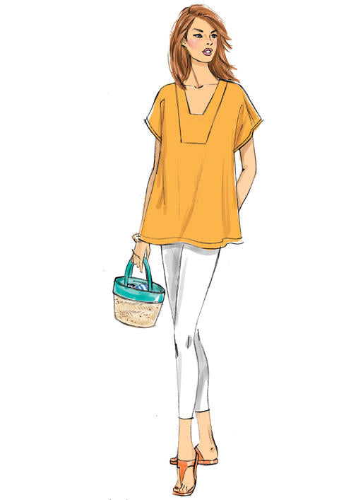 B6683 Misses' Tunic and Caftan (Size: L-XL-XXL)