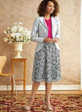 B6718 Veste, robe, haut, jupe et pantalon pour Jeune Femme (Size: 14-16-18-20-22)