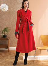 B6720 Misses'/Misses' Petite Outerwear & Belt (Size: S-M-L)