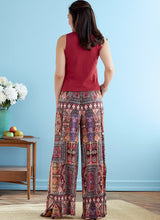 B6750 Short et pantalon à taille élastique pour Jeune Femme (Size: TP-P-M)