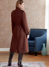 B6793 Misses' Jacket, Coat & Belt (Size: 16-18-20-22-24)
