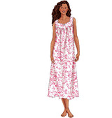 B6838 Misses'/Misses' Petite Nightgown (size: L-XL)